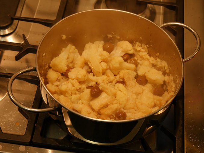 Cauli`a frori soffocáu – Blumenkohl mit Oliven (mit Bildanleitung ...