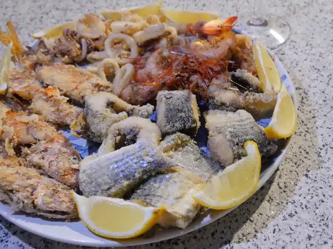 Fritto misto alla sarda