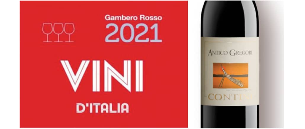 Gambero Rosso 2021: Sonderpreis ＂Bester vino da meditazione Italiens＂ für den uralten Vernaccia di Oristano “Antico Gregori”