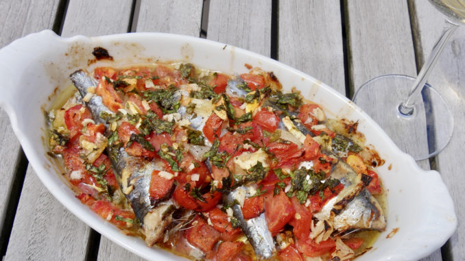 Sardine Al Forno Sardinen Aus Dem Ofen