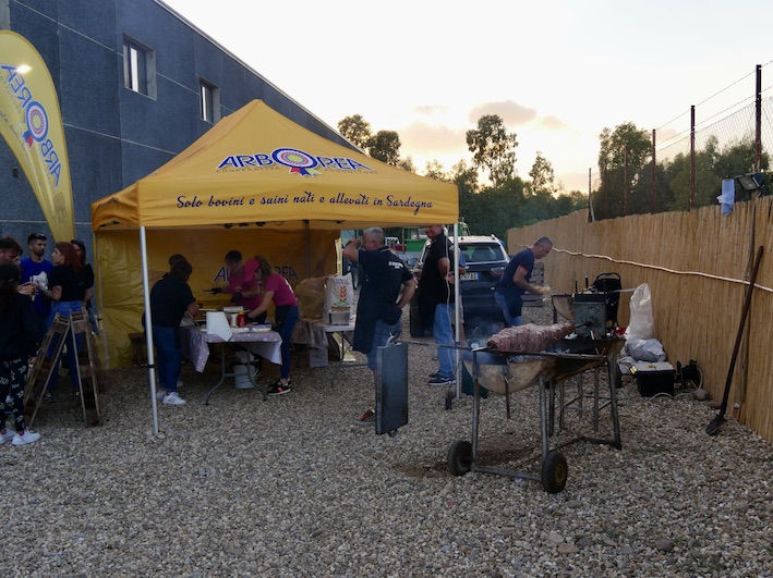 Essenstand beim Winzerfest