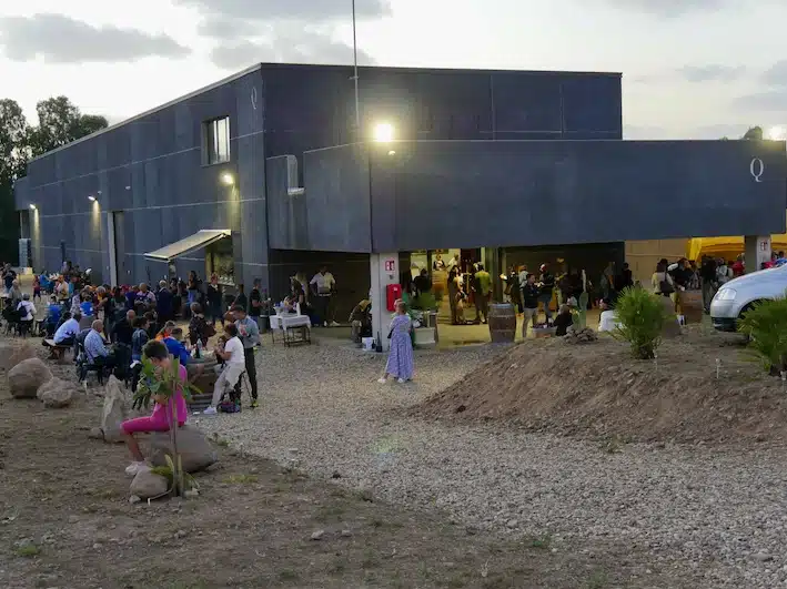 Weinlese-Fest der Cantina Quartomoro di Sardegna