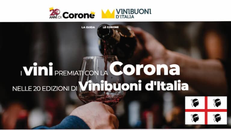 20 Jahre sardische Weine mit Krone im Führer Vinibuoni d’Italia – Ein Rückblick