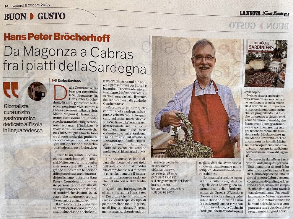 Zeitungsartikel über Hans-Peter Bröckerhoff